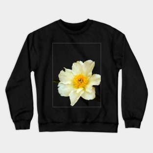 Peony Botanical Floral Illustration No. 1 Crewneck Sweatshirt